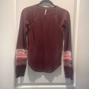 Free People Rio Vino Sweater women medium